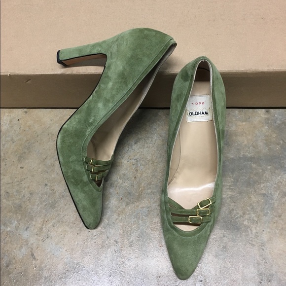 Todd Oldham Shoes-Green-SZ 40 in Italian 9 - Picture 1 of 15